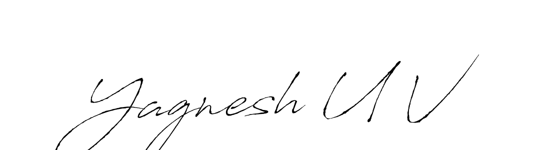 This is the best signature style for the Yagnesh U V name. Also you like these signature font (Antro_Vectra). Mix name signature. Yagnesh U V signature style 6 images and pictures png