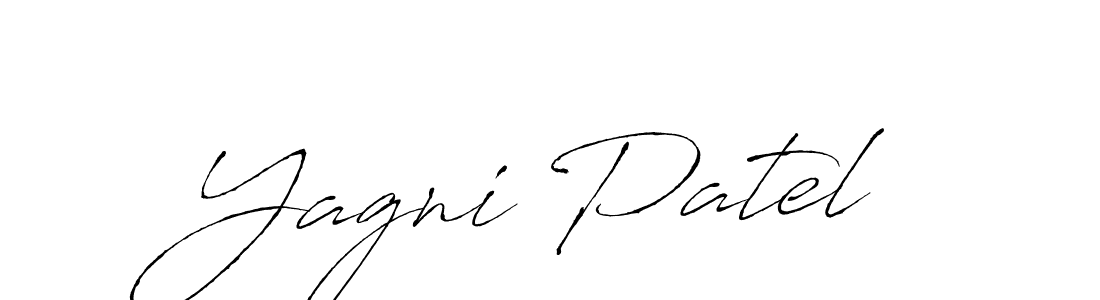 Use a signature maker to create a handwritten signature online. With this signature software, you can design (Antro_Vectra) your own signature for name Yagni Patel. Yagni Patel signature style 6 images and pictures png