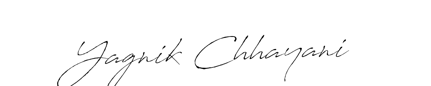 How to make Yagnik Chhayani signature? Antro_Vectra is a professional autograph style. Create handwritten signature for Yagnik Chhayani name. Yagnik Chhayani signature style 6 images and pictures png