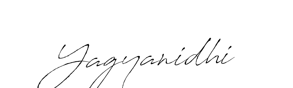 Design your own signature with our free online signature maker. With this signature software, you can create a handwritten (Antro_Vectra) signature for name Yagyanidhi. Yagyanidhi signature style 6 images and pictures png