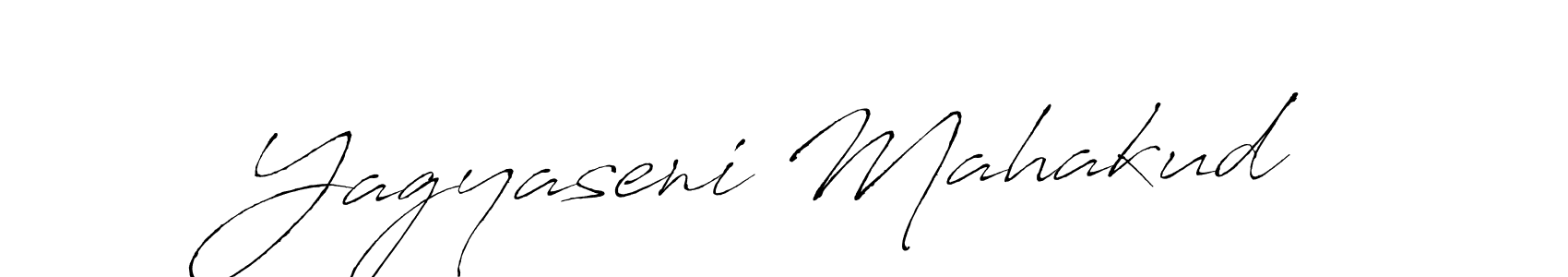 Design your own signature with our free online signature maker. With this signature software, you can create a handwritten (Antro_Vectra) signature for name Yagyaseni Mahakud. Yagyaseni Mahakud signature style 6 images and pictures png