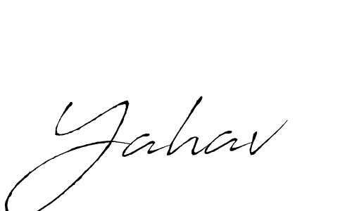 The best way (Antro_Vectra) to make a short signature is to pick only two or three words in your name. The name Yahav include a total of six letters. For converting this name. Yahav signature style 6 images and pictures png