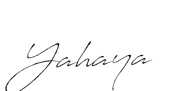 Create a beautiful signature design for name Yahaya. With this signature (Antro_Vectra) fonts, you can make a handwritten signature for free. Yahaya signature style 6 images and pictures png