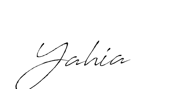 Make a beautiful signature design for name Yahia . Use this online signature maker to create a handwritten signature for free. Yahia  signature style 6 images and pictures png