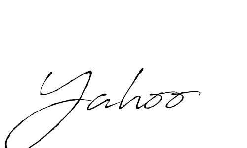 How to make Yahoo signature? Antro_Vectra is a professional autograph style. Create handwritten signature for Yahoo name. Yahoo signature style 6 images and pictures png