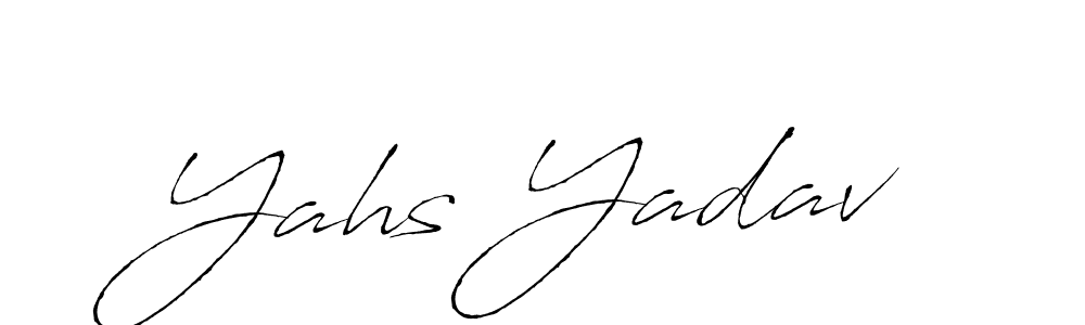 Here are the top 10 professional signature styles for the name Yahs Yadav. These are the best autograph styles you can use for your name. Yahs Yadav signature style 6 images and pictures png