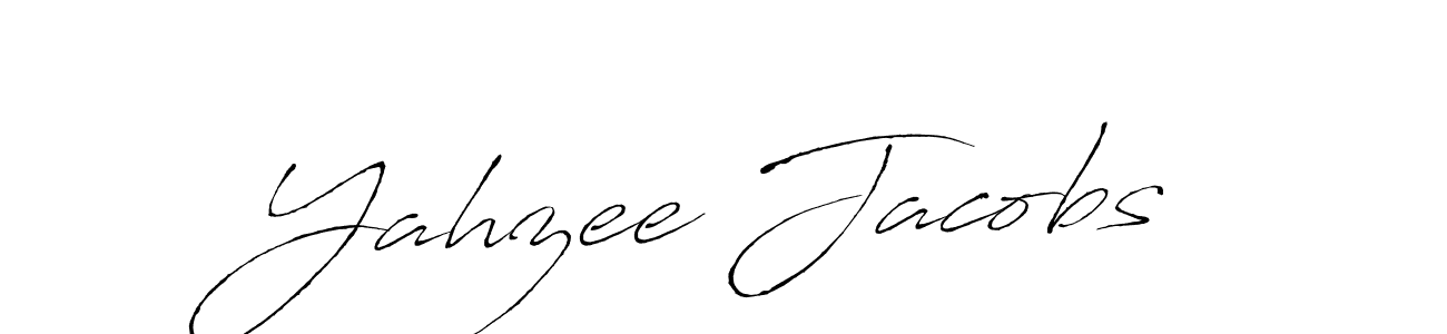 Also we have Yahzee Jacobs name is the best signature style. Create professional handwritten signature collection using Antro_Vectra autograph style. Yahzee Jacobs signature style 6 images and pictures png