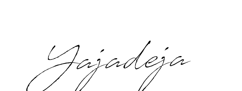 Yajadeja stylish signature style. Best Handwritten Sign (Antro_Vectra) for my name. Handwritten Signature Collection Ideas for my name Yajadeja. Yajadeja signature style 6 images and pictures png