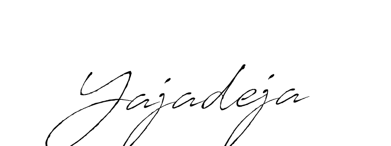 Yajadeja stylish signature style. Best Handwritten Sign (Antro_Vectra) for my name. Handwritten Signature Collection Ideas for my name Yajadeja. Yajadeja signature style 6 images and pictures png