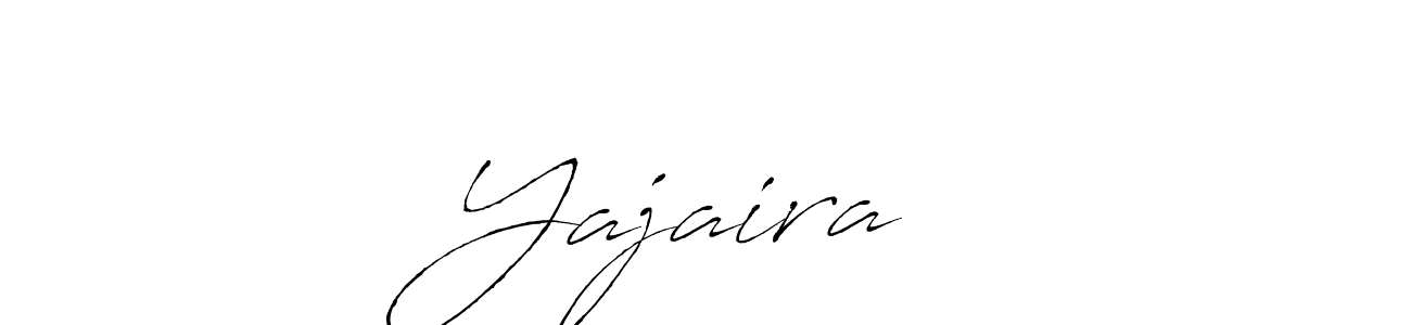 Design your own signature with our free online signature maker. With this signature software, you can create a handwritten (Antro_Vectra) signature for name Yajaira❤️. Yajaira❤️ signature style 6 images and pictures png