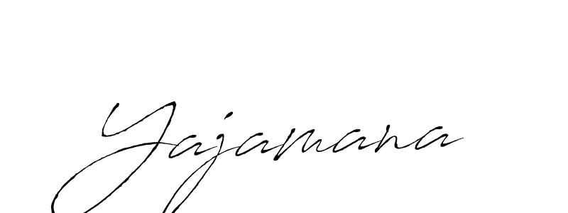 Make a beautiful signature design for name Yajamana. With this signature (Antro_Vectra) style, you can create a handwritten signature for free. Yajamana signature style 6 images and pictures png