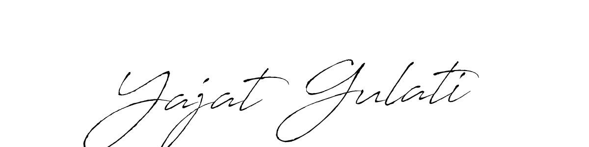You should practise on your own different ways (Antro_Vectra) to write your name (Yajat Gulati) in signature. don't let someone else do it for you. Yajat Gulati signature style 6 images and pictures png