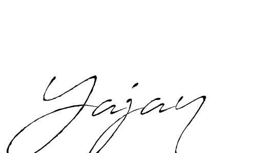 How to make Yajay signature? Antro_Vectra is a professional autograph style. Create handwritten signature for Yajay name. Yajay signature style 6 images and pictures png