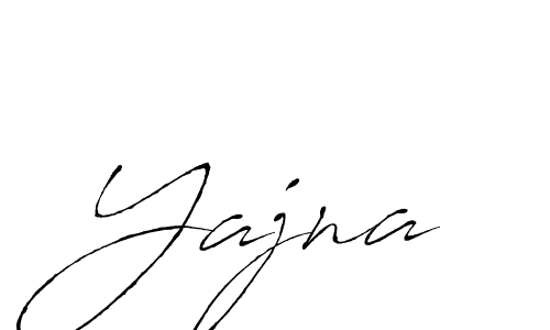 Make a beautiful signature design for name Yajna. With this signature (Antro_Vectra) style, you can create a handwritten signature for free. Yajna signature style 6 images and pictures png