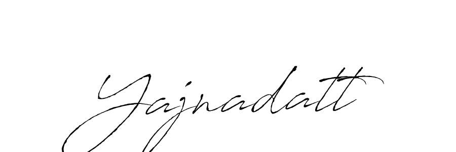 Make a beautiful signature design for name Yajnadatt. With this signature (Antro_Vectra) style, you can create a handwritten signature for free. Yajnadatt signature style 6 images and pictures png