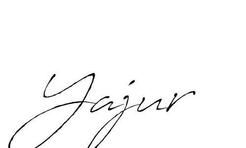 Also we have Yajur name is the best signature style. Create professional handwritten signature collection using Antro_Vectra autograph style. Yajur signature style 6 images and pictures png