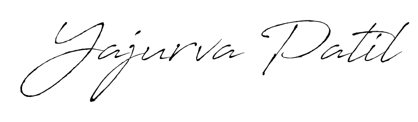 Create a beautiful signature design for name Yajurva Patil. With this signature (Antro_Vectra) fonts, you can make a handwritten signature for free. Yajurva Patil signature style 6 images and pictures png