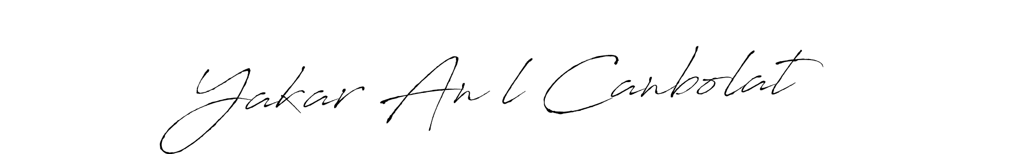 Also You can easily find your signature by using the search form. We will create Yakar Anıl Canbolat name handwritten signature images for you free of cost using Antro_Vectra sign style. Yakar Anıl Canbolat signature style 6 images and pictures png