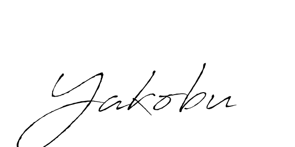 Also we have Yakobu name is the best signature style. Create professional handwritten signature collection using Antro_Vectra autograph style. Yakobu signature style 6 images and pictures png