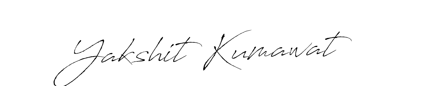 The best way (Antro_Vectra) to make a short signature is to pick only two or three words in your name. The name Yakshit Kumawat include a total of six letters. For converting this name. Yakshit Kumawat signature style 6 images and pictures png