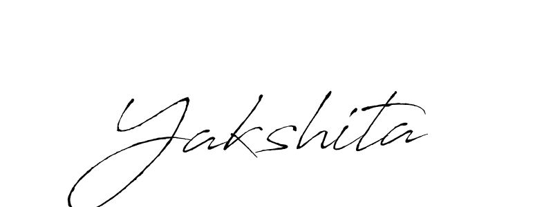 Yakshita stylish signature style. Best Handwritten Sign (Antro_Vectra) for my name. Handwritten Signature Collection Ideas for my name Yakshita. Yakshita signature style 6 images and pictures png