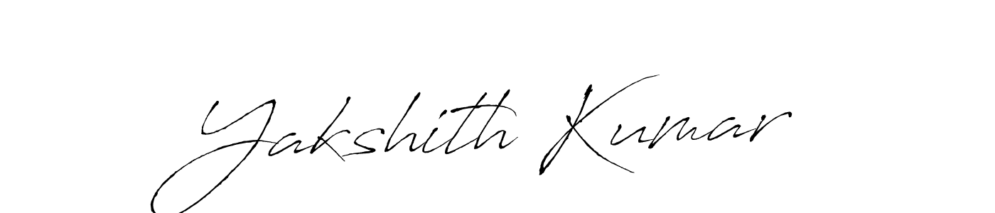 It looks lik you need a new signature style for name Yakshith Kumar. Design unique handwritten (Antro_Vectra) signature with our free signature maker in just a few clicks. Yakshith Kumar signature style 6 images and pictures png