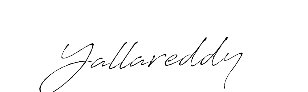 Make a beautiful signature design for name Yallareddy. With this signature (Antro_Vectra) style, you can create a handwritten signature for free. Yallareddy signature style 6 images and pictures png