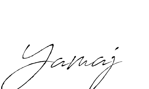 Make a beautiful signature design for name Yamaj. With this signature (Antro_Vectra) style, you can create a handwritten signature for free. Yamaj signature style 6 images and pictures png