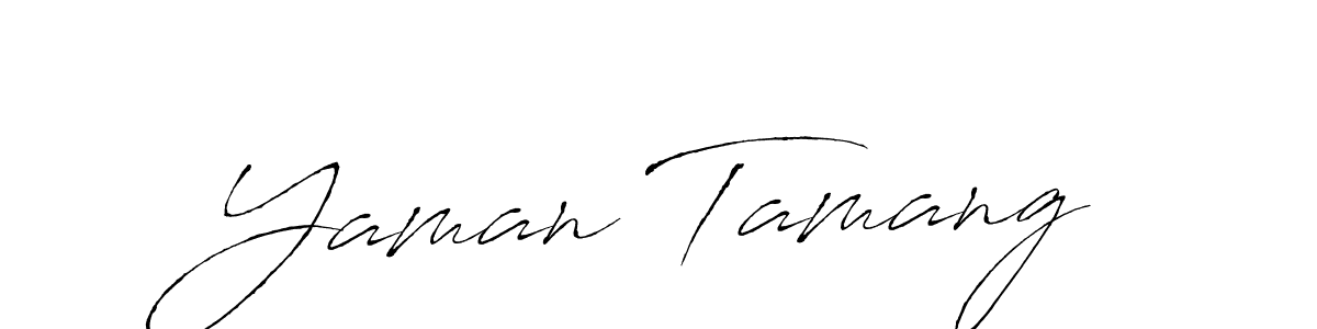 It looks lik you need a new signature style for name Yaman Tamang. Design unique handwritten (Antro_Vectra) signature with our free signature maker in just a few clicks. Yaman Tamang signature style 6 images and pictures png