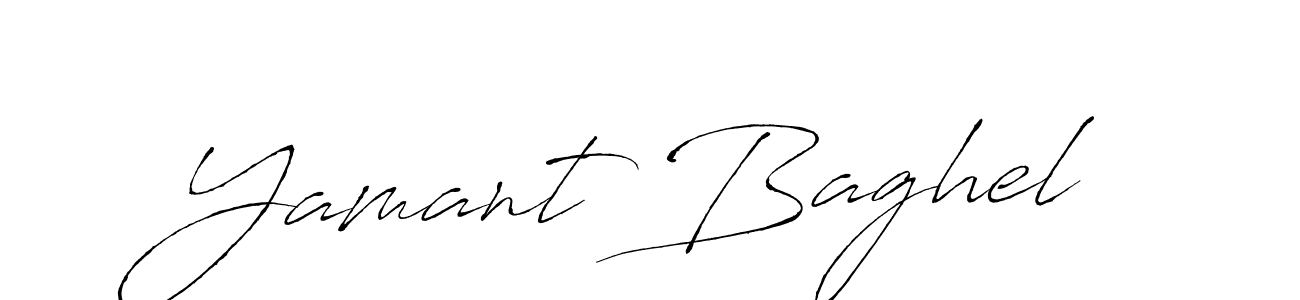 How to make Yamant Baghel signature? Antro_Vectra is a professional autograph style. Create handwritten signature for Yamant Baghel name. Yamant Baghel signature style 6 images and pictures png