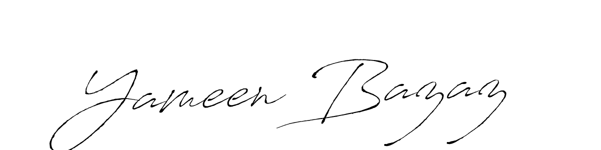 Here are the top 10 professional signature styles for the name Yameen Bazaz. These are the best autograph styles you can use for your name. Yameen Bazaz signature style 6 images and pictures png