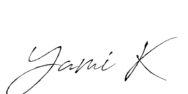 How to Draw Yami K signature style? Antro_Vectra is a latest design signature styles for name Yami K. Yami K signature style 6 images and pictures png