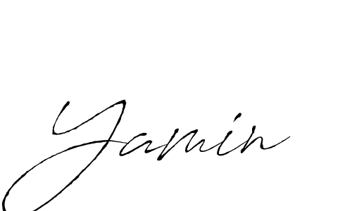 The best way (Antro_Vectra) to make a short signature is to pick only two or three words in your name. The name Yamin include a total of six letters. For converting this name. Yamin signature style 6 images and pictures png