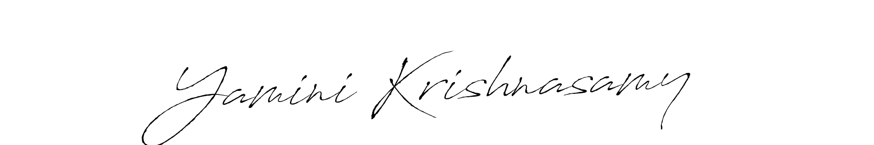 See photos of Yamini Krishnasamy official signature by Spectra . Check more albums & portfolios. Read reviews & check more about Antro_Vectra font. Yamini Krishnasamy signature style 6 images and pictures png