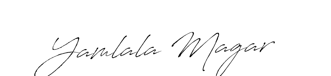 You should practise on your own different ways (Antro_Vectra) to write your name (Yamlala Magar) in signature. don't let someone else do it for you. Yamlala Magar signature style 6 images and pictures png