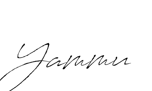 Antro_Vectra is a professional signature style that is perfect for those who want to add a touch of class to their signature. It is also a great choice for those who want to make their signature more unique. Get Yammu name to fancy signature for free. Yammu signature style 6 images and pictures png
