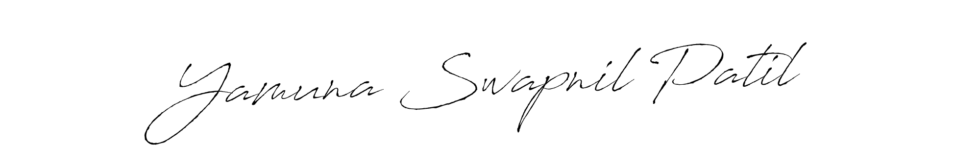 if you are searching for the best signature style for your name Yamuna Swapnil Patil. so please give up your signature search. here we have designed multiple signature styles  using Antro_Vectra. Yamuna Swapnil Patil signature style 6 images and pictures png