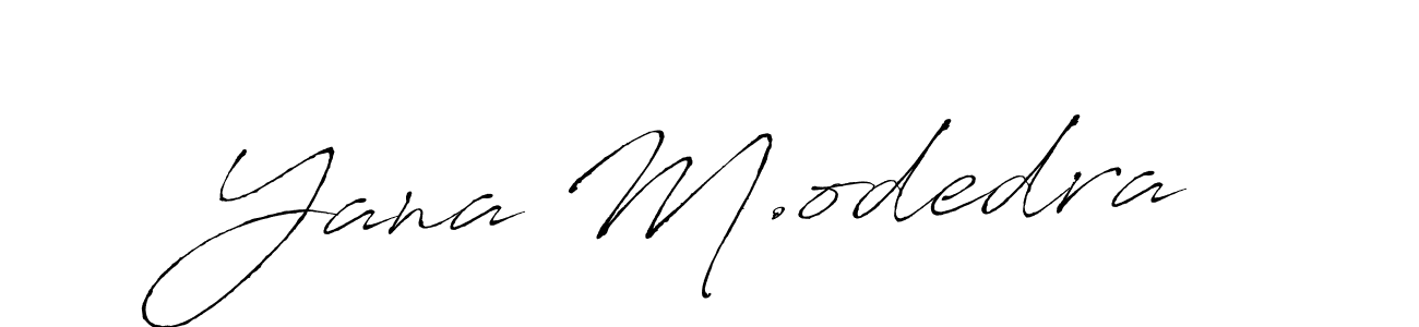 This is the best signature style for the Yana M.odedra name. Also you like these signature font (Antro_Vectra). Mix name signature. Yana M.odedra signature style 6 images and pictures png