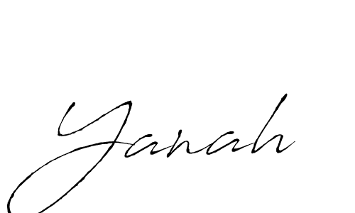 Make a beautiful signature design for name Yanah. Use this online signature maker to create a handwritten signature for free. Yanah signature style 6 images and pictures png