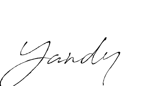 if you are searching for the best signature style for your name Yandy. so please give up your signature search. here we have designed multiple signature styles  using Antro_Vectra. Yandy signature style 6 images and pictures png