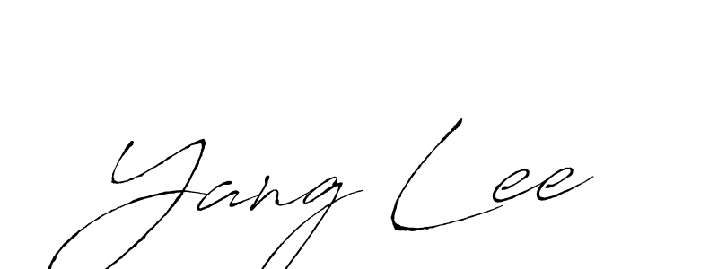 Also we have Yang Lee name is the best signature style. Create professional handwritten signature collection using Antro_Vectra autograph style. Yang Lee signature style 6 images and pictures png