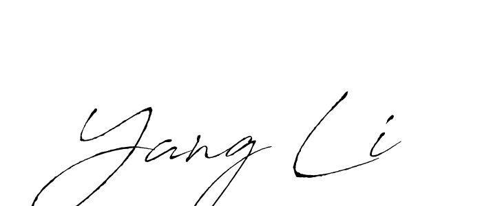 Make a beautiful signature design for name Yang Li. Use this online signature maker to create a handwritten signature for free. Yang Li signature style 6 images and pictures png
