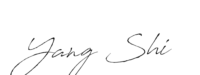 The best way (Antro_Vectra) to make a short signature is to pick only two or three words in your name. The name Yang Shi include a total of six letters. For converting this name. Yang Shi signature style 6 images and pictures png