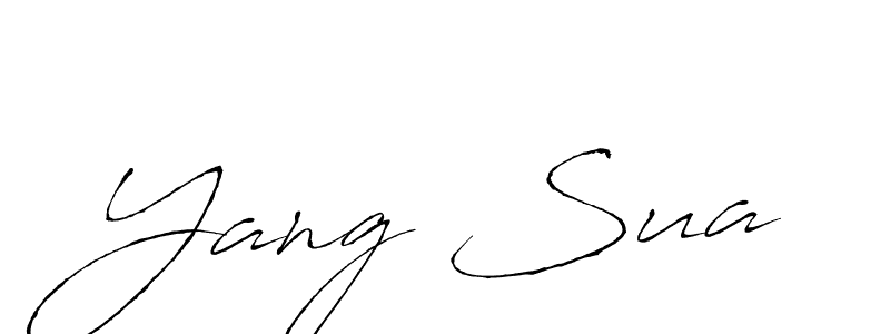 It looks lik you need a new signature style for name Yang Sua. Design unique handwritten (Antro_Vectra) signature with our free signature maker in just a few clicks. Yang Sua signature style 6 images and pictures png