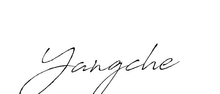Once you've used our free online signature maker to create your best signature Antro_Vectra style, it's time to enjoy all of the benefits that Yangche name signing documents. Yangche signature style 6 images and pictures png