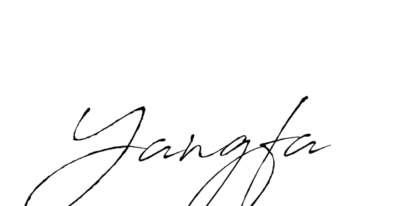 Also we have Yangfa name is the best signature style. Create professional handwritten signature collection using Antro_Vectra autograph style. Yangfa signature style 6 images and pictures png