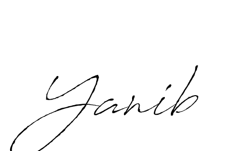 Also we have Yanib name is the best signature style. Create professional handwritten signature collection using Antro_Vectra autograph style. Yanib signature style 6 images and pictures png