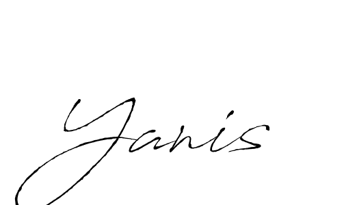 The best way (Antro_Vectra) to make a short signature is to pick only two or three words in your name. The name Yanis include a total of six letters. For converting this name. Yanis signature style 6 images and pictures png