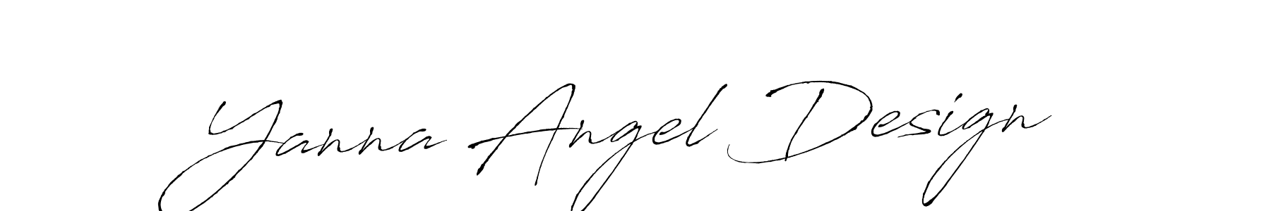 Create a beautiful signature design for name Yanna Angel Design. With this signature (Antro_Vectra) fonts, you can make a handwritten signature for free. Yanna Angel Design signature style 6 images and pictures png