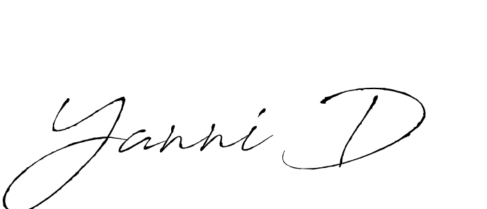 Make a beautiful signature design for name Yanni D. Use this online signature maker to create a handwritten signature for free. Yanni D signature style 6 images and pictures png